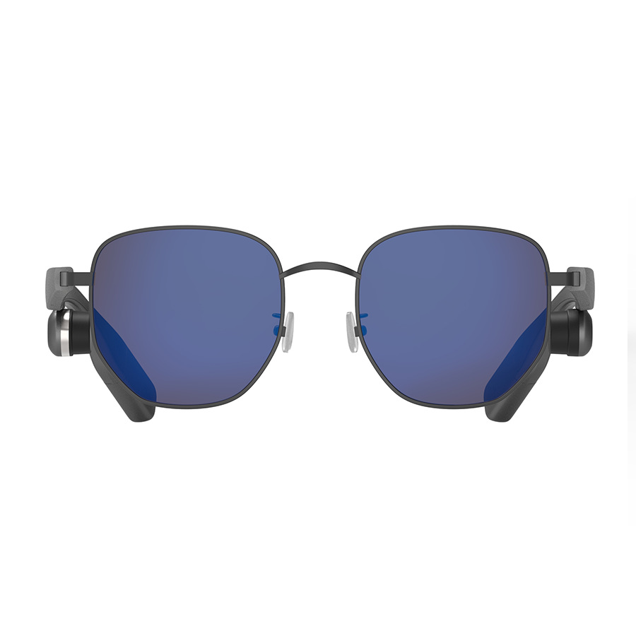 2021骨传导黑科技蓝牙5.0智能眼镜镜腿可拆卸配充电仓续航时间久